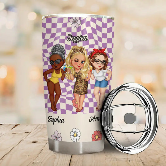 Personalized best friend tumbler