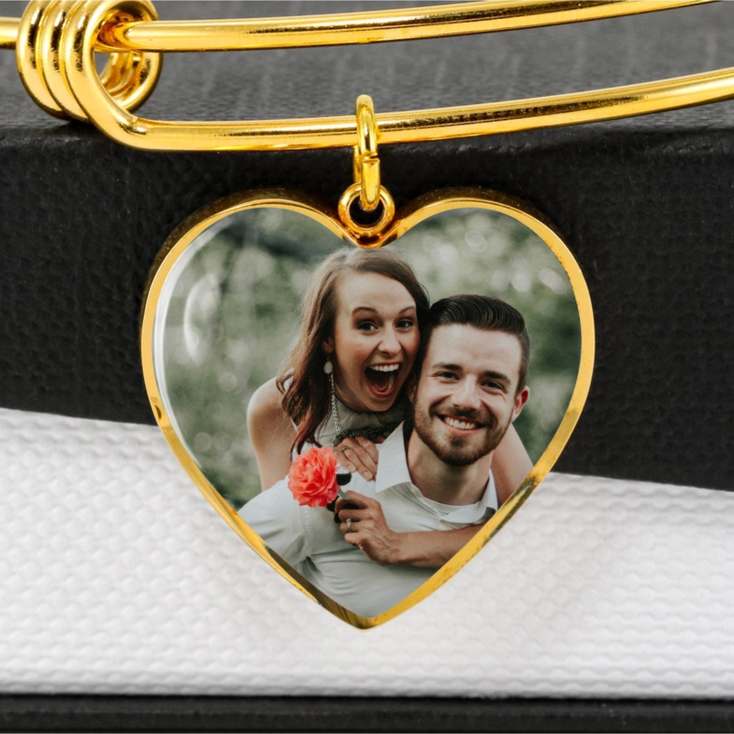 Bracelet personnalisable maman or