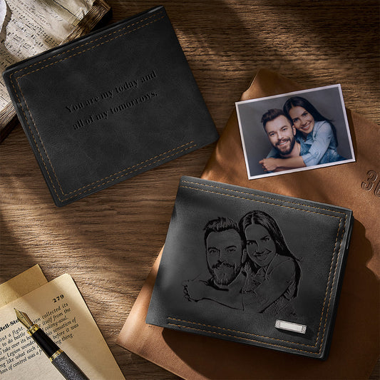 Personalized wallet with photo