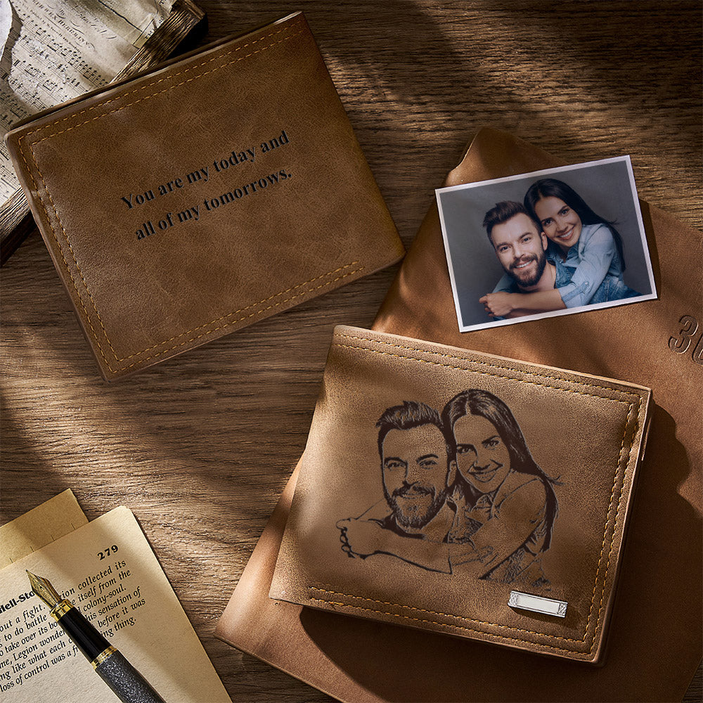 Personalized wallet with photo