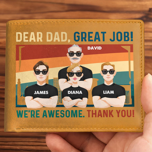 Personalized wallet for father's day