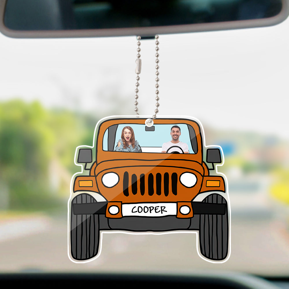 Pendentif voiture personnalisable