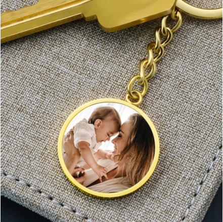 porte clé personnalisable avec photo