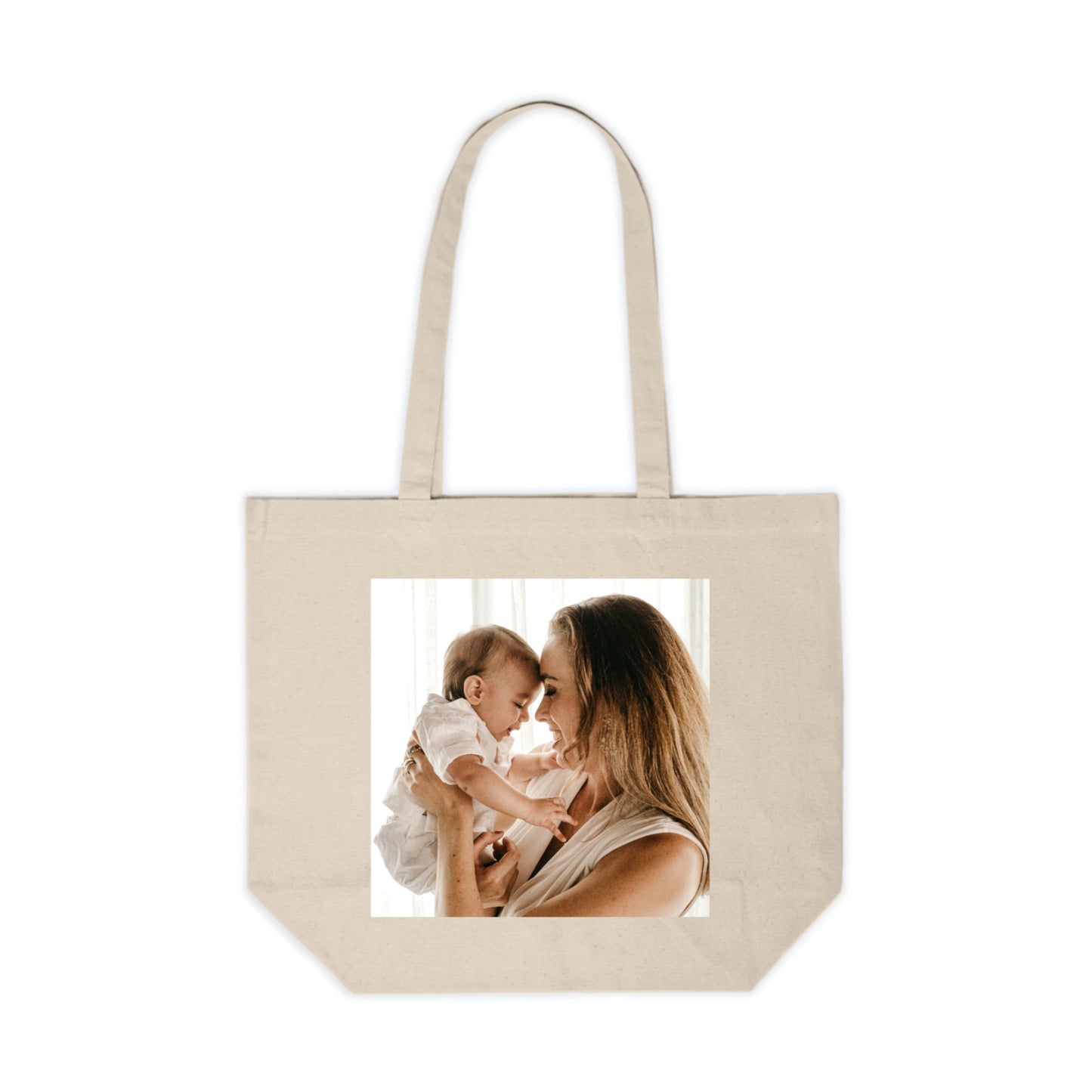 Sac de plage personnalise photo