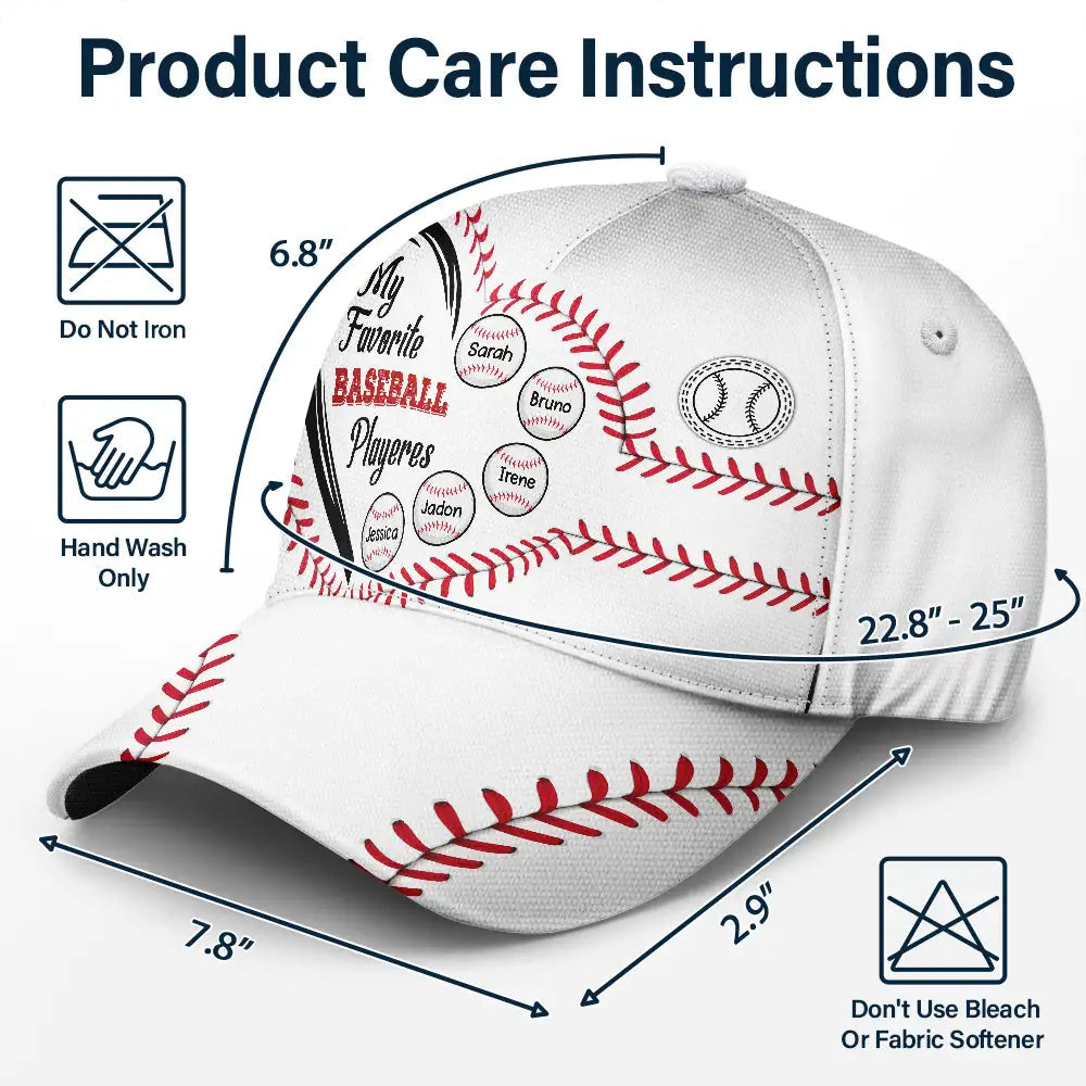 Personalized Father's Day baseball cap