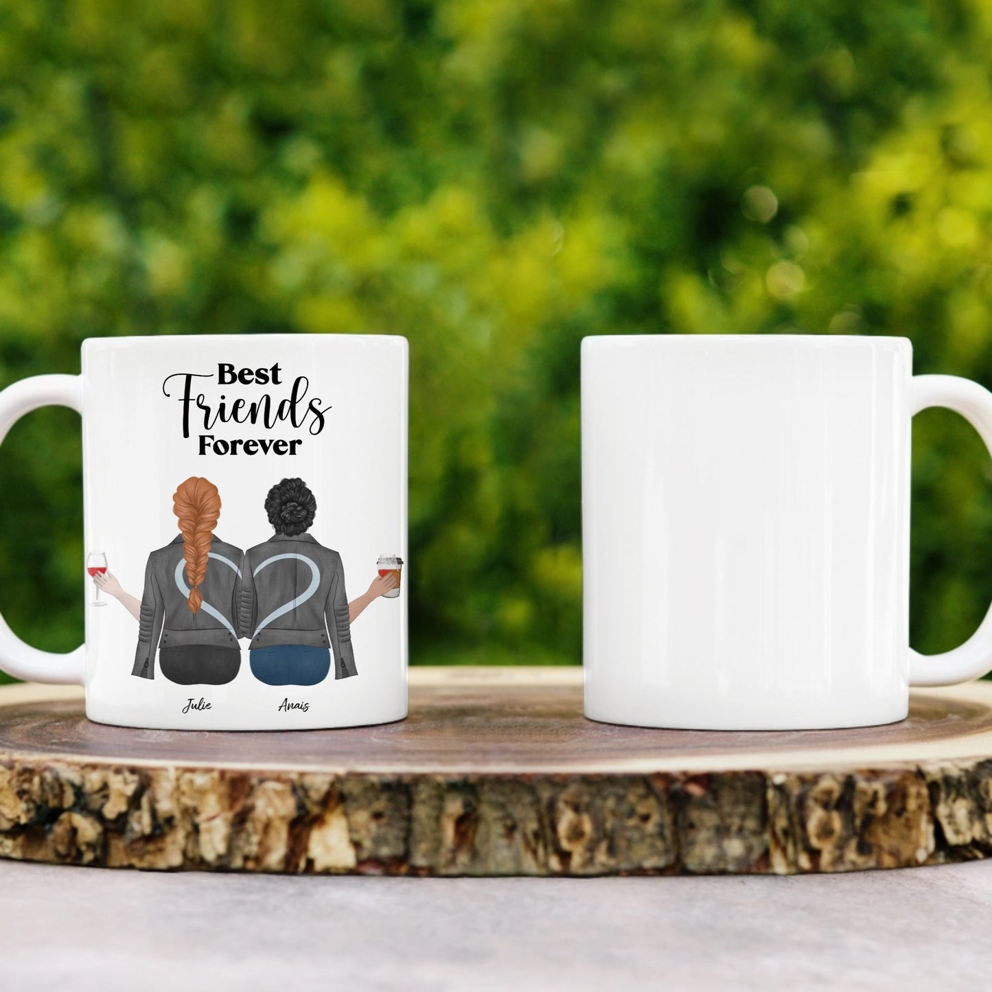 Tasse personnalisé best friends