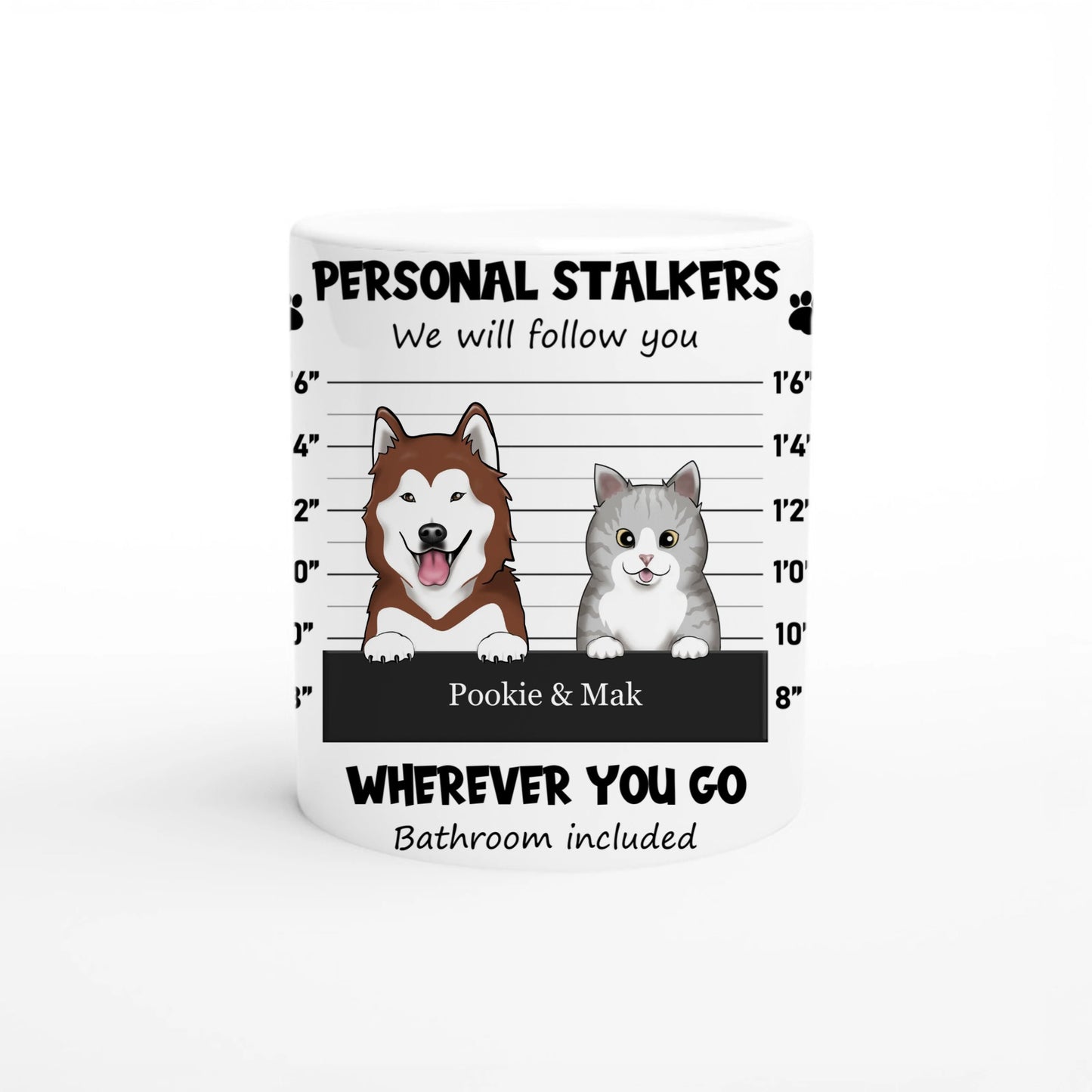 Tasse personnalise animaux