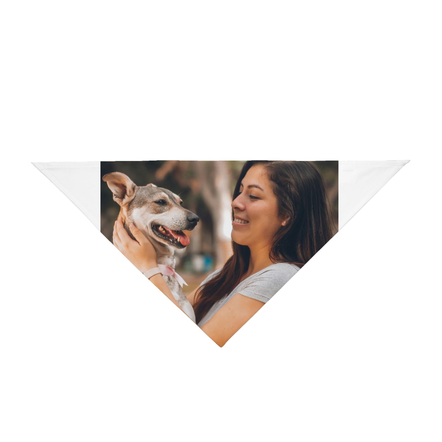 Personalized dog scarf