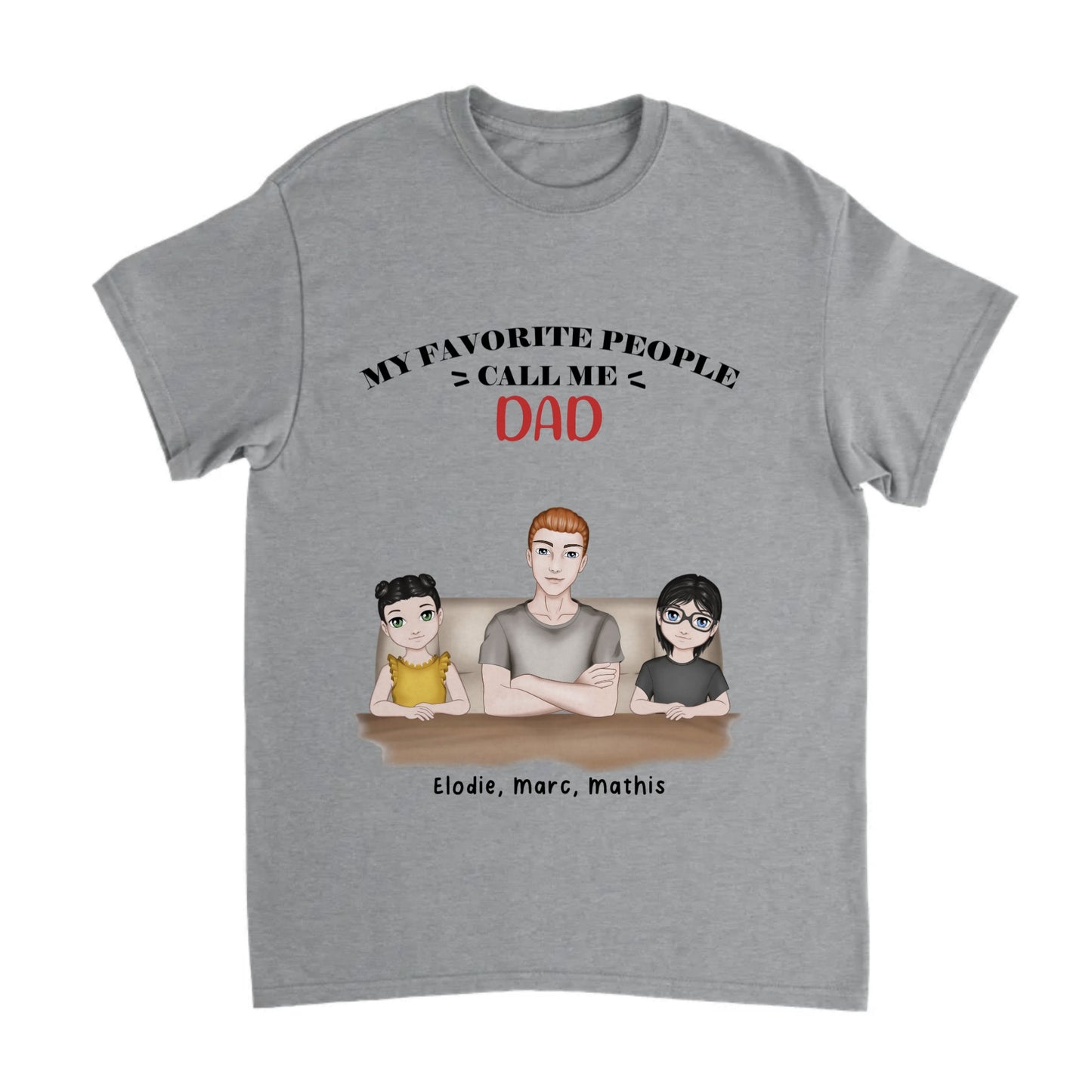 Chandail Fête des Pères a Personnaliser