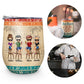 Personalized best friend wine tumbler​