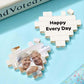 Personalized heart puzzle
