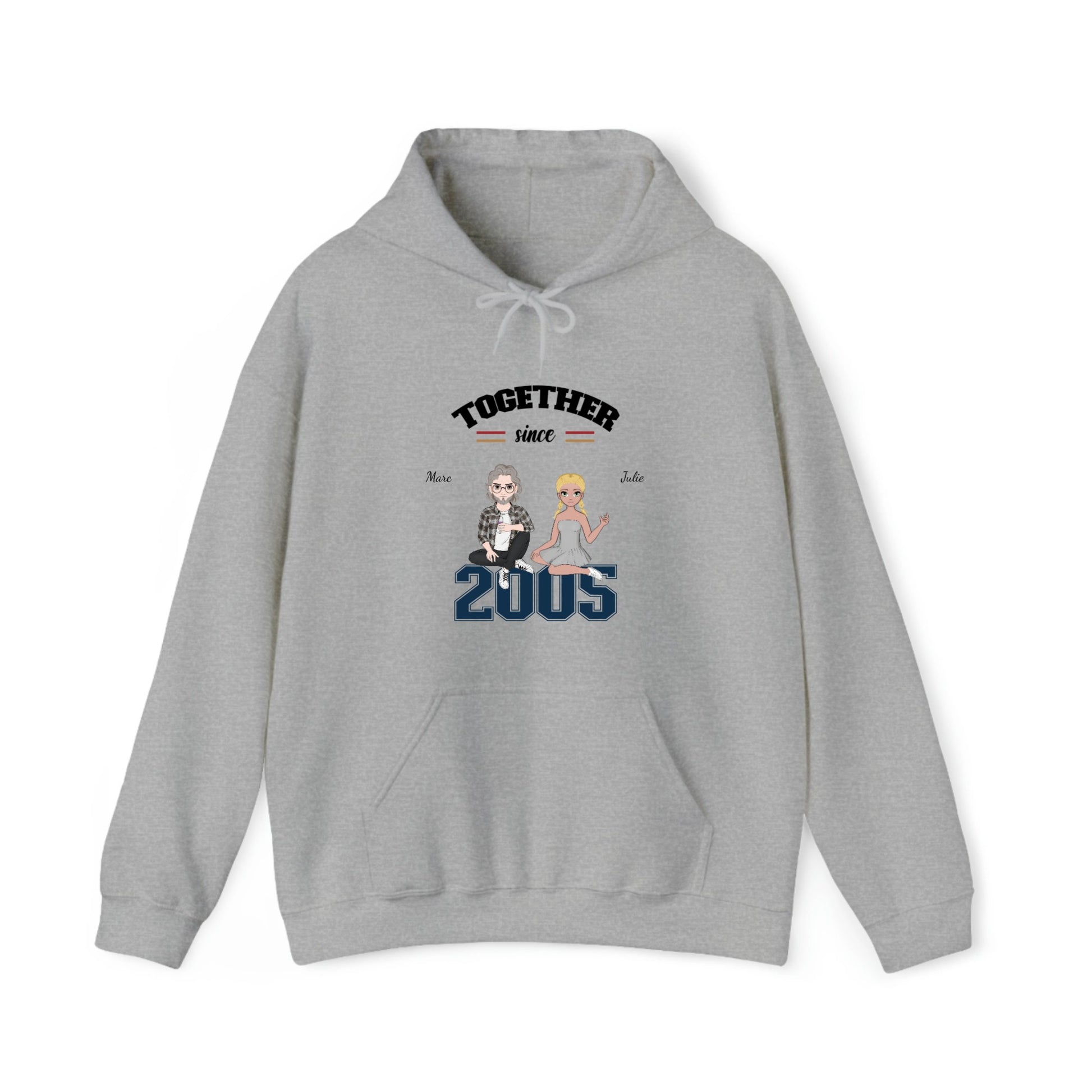 sweat couple personnalisé​