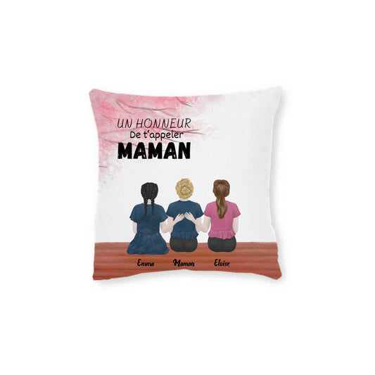 Coussin Personnalise Mere Fille