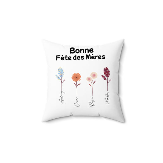 Coussin personnalisable Fete des Meres