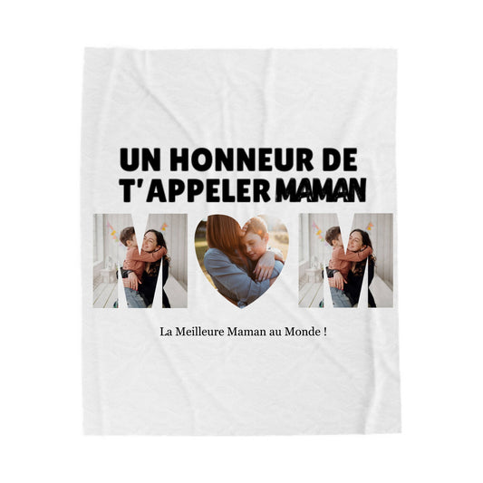 Couverture personnalisable pour maman
