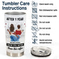 Personalized Couple's Tumbler Gift: After 1 year, you're still hotter than this coffee.