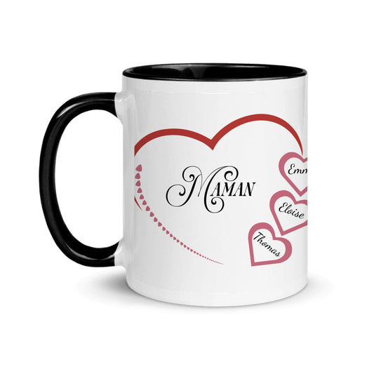 Mug personnalise maman et enfants