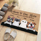 Paillasson animal de compagnie personnalisable