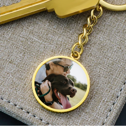 porte clef personnalise avec photo