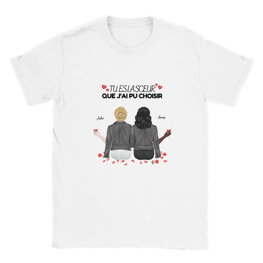 T-shirt personnalise meilleure amie