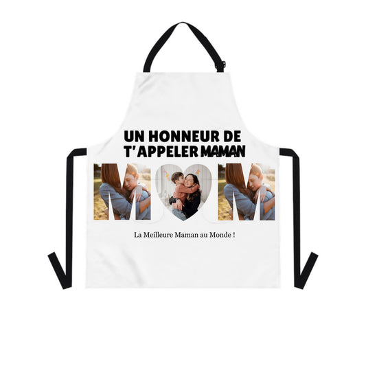 Tablier personnalise maman enfants