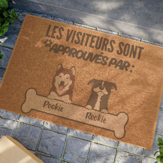 Tapis d'entrée Personnalisé Avec Chien