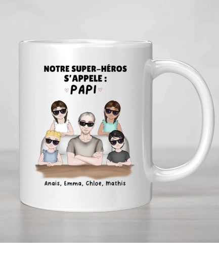 Tasse Personnalisée Papy