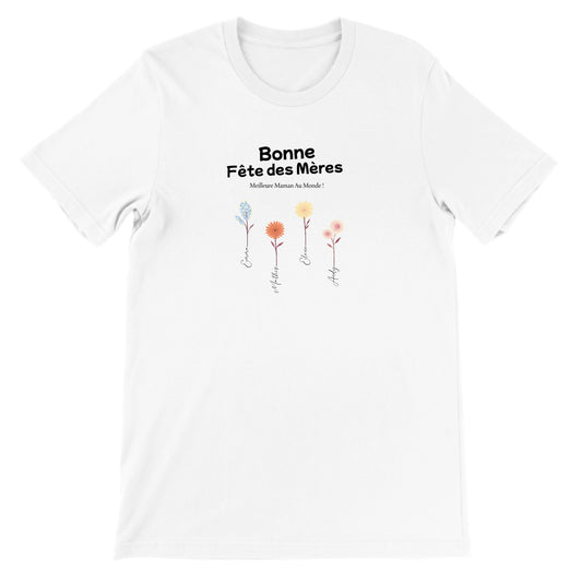Tee Shirt Personnalisable Fete des Meres