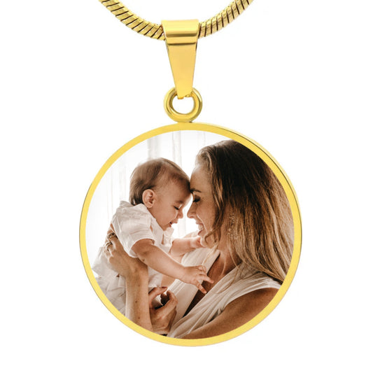 pendentif femme personnalisé photo