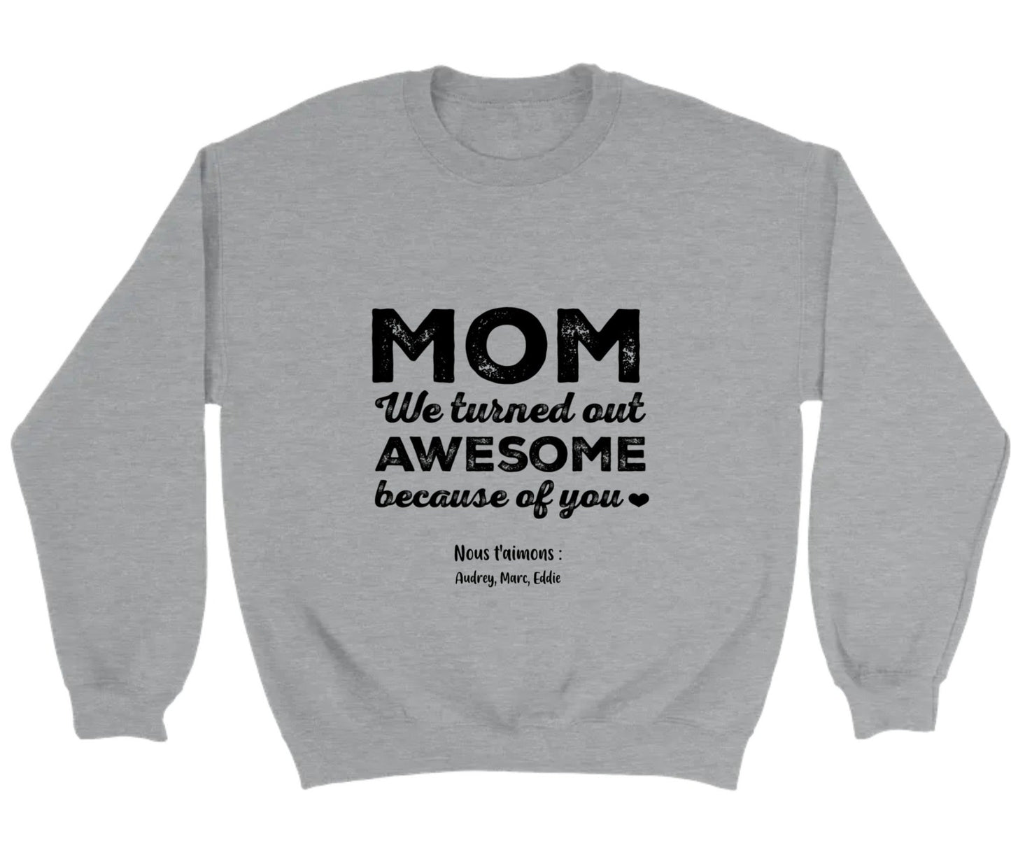 Sweater a Personnaliser Maman