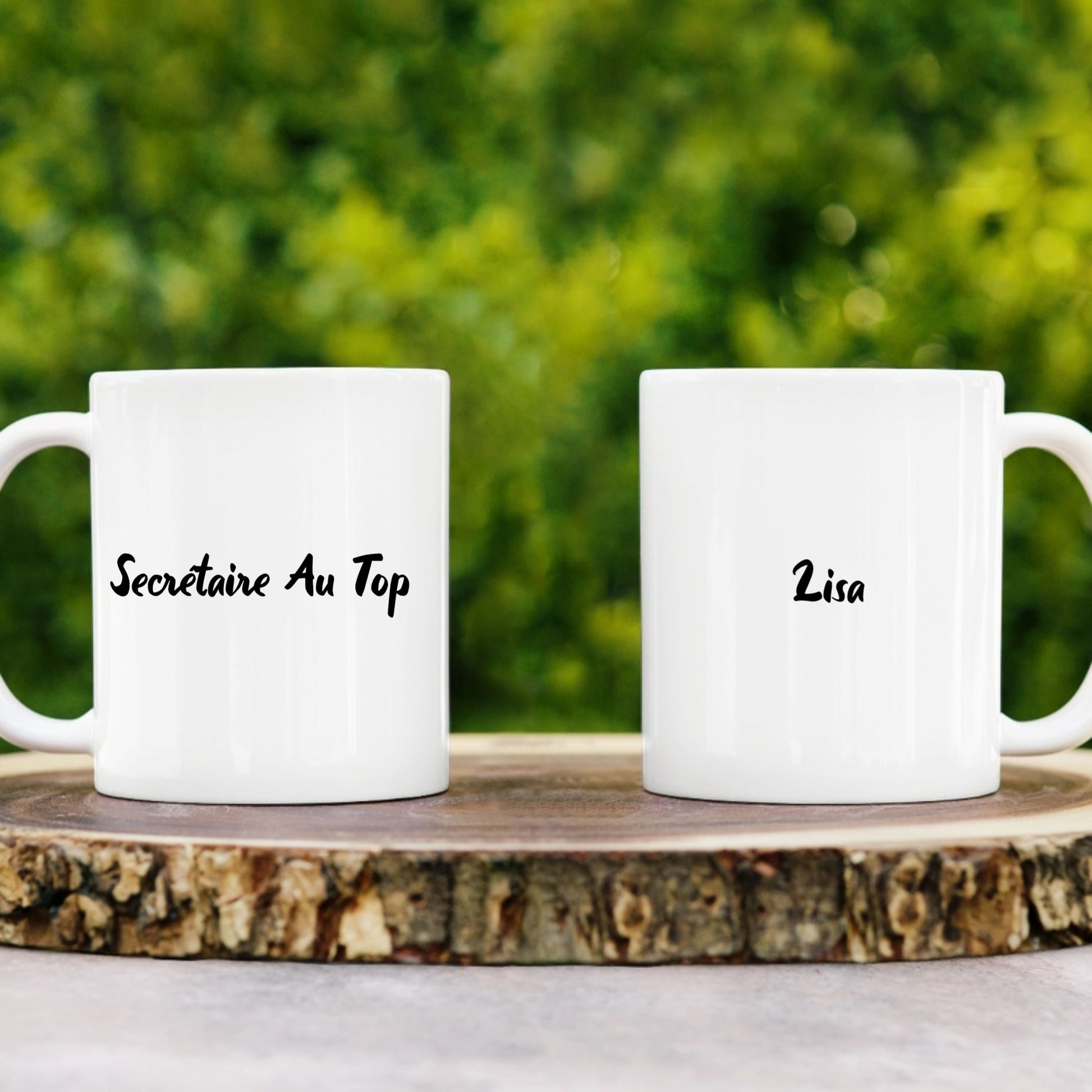 tasse personnalise secretaire​