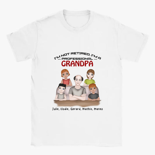 t shirt personnalisé grand pere